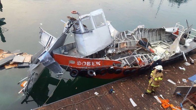 Varios heridos tras explosión de tanque de combustible en un yate en Isla Flamenco