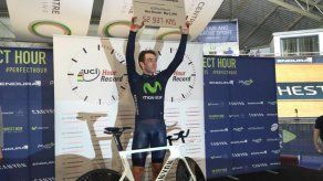 Dowsett (Movistar) logra su quinto título de campeón británico contrarreloj