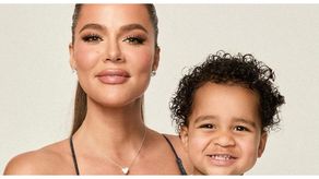 khloé y su hijo Tatum