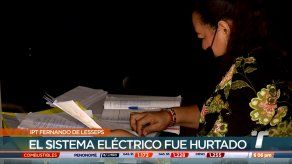 Parte del sistema eléctrico del I.P.T. Fernando De Lesseps fue hurtado