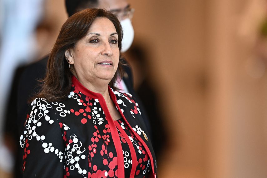 La vicepresidenta de Perú