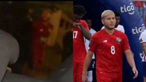 Cristian Martínez, jugador de la Selección de Panamá.