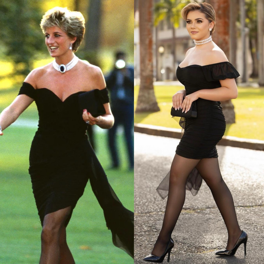 ¡Al estilo de Lady Di! Así posó Calle Abajo de Las Tablas