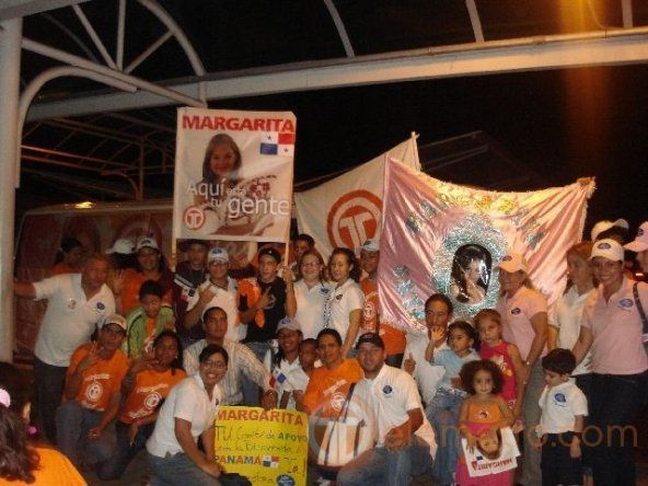 Margarita recibida como los grandes en Panamá