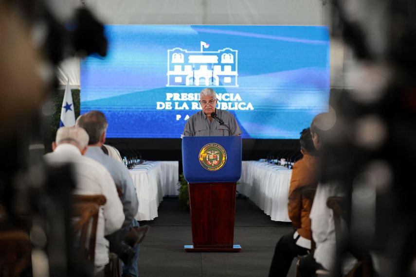 Conferencia de prensa del Presidente Mulino