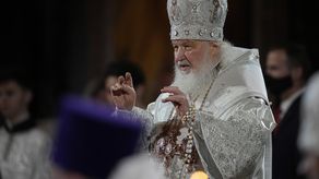 Patriarca Cirilo, titular de la Iglesia Ortodoxa Rusa.