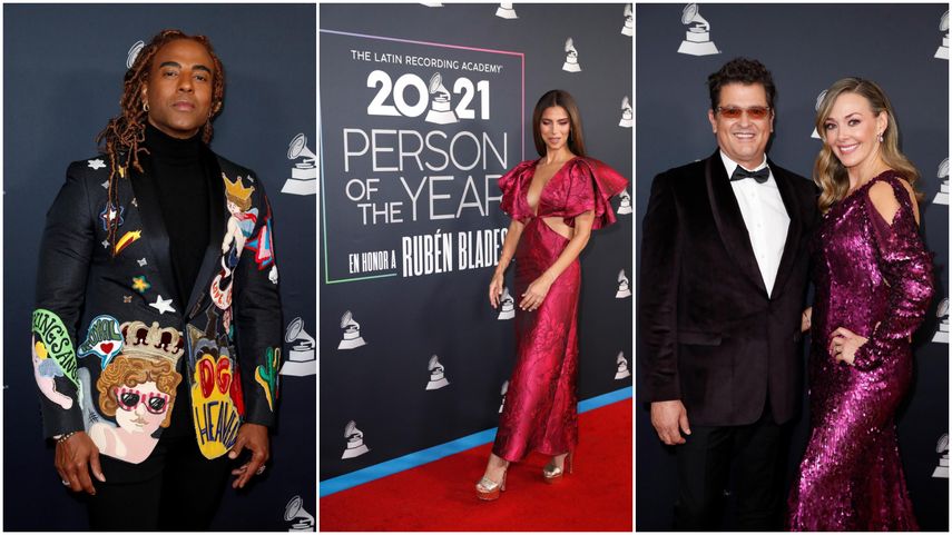 Así desfilaron las estrellas en la alfombra roja de Persona del Año de los Latin Grammy