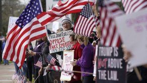 Protestan contra declaración de emergencia de Trump