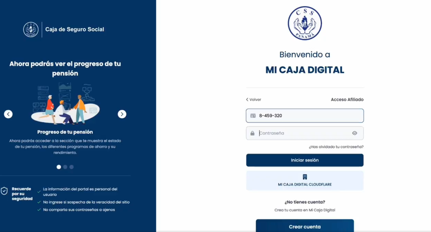 Mi Caja Digital de la CSS.&nbsp;