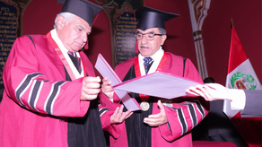 El presidente José Raúl Mulino fue homenajeado con el grado de doctor honoris causa en Perú.