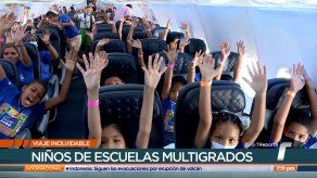 Niños disfrutaron del Viaje Inolvidable de Copa Airlines