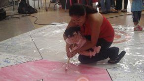 Dieron una pincelada de amor