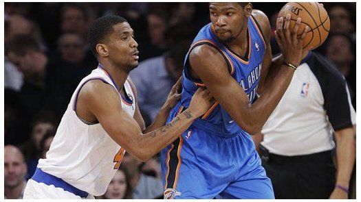 NY sufre ausencia de Anthony y cae ante Thunder