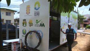 Instalan estación de reciclaje denominada Punto Limpio Móvil