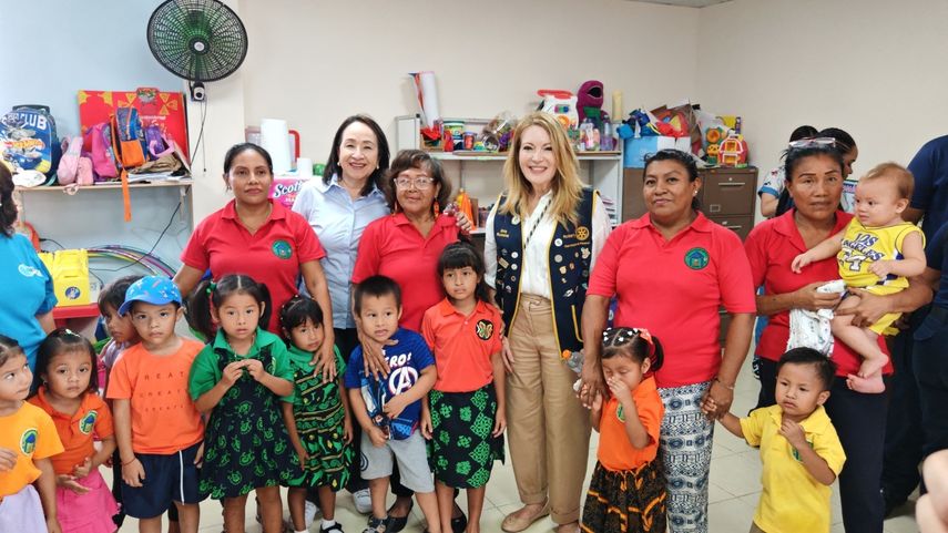 UDELAS y Club Rotario transforman vidas en Doddogan Nega.