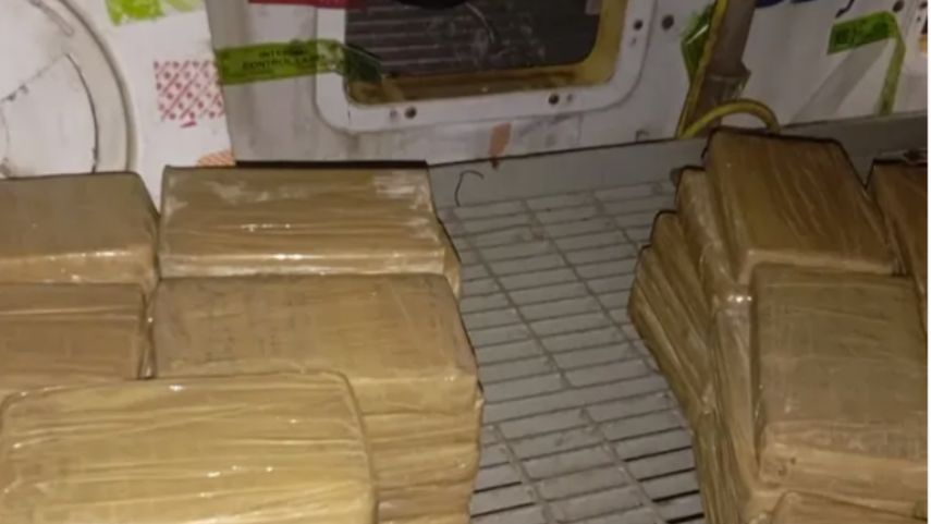 Descubren 50 paquetes de presunta droga