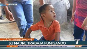 Una familia en Chiriquí pide apoyo para mejorar la salud de su pequeño hijo
