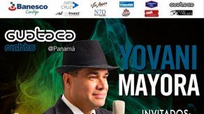 Yovani Mayora ofrecerá concierto navideño en Panamá