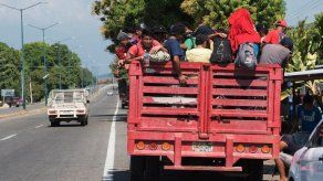 Cuarta caravana de hondureños sale hacia EEUU en busca de mejores condiciones de vida