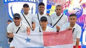 La Iglesia durante el sorteo del Red Bull Neymar Jrs Five en Qatar.