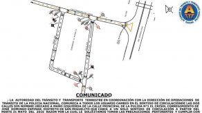 ATTT realizará cambios de circulación en La Pulida N°1 a partir del 31 de mayo ATTT realizará cambios de circulación en La Pulida N°1 a partir del 31 de mayo