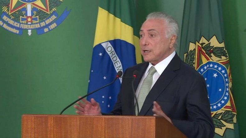 Un tribunal determina que el expresidente brasileño Temer vuelva a prisión