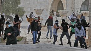 Los disturbios provocaron al menos 57 heridos, dos de ellos graves, indicó la Media Luna Roja palestina.