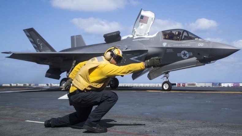 Un F-35 se estrella en EEUU, en aparente primer accidente de este tipo