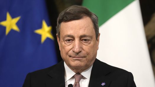 El primer ministro de Italia, Mario Draghi.