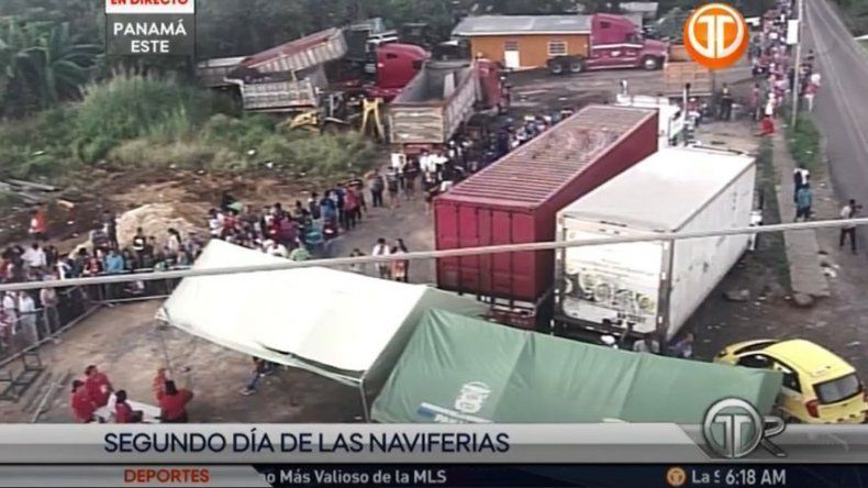 Extensas filas por un jamón de B/.8.00 continúan en segundo día de las Naviferias