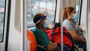 Uso de mascarillas no será obligatorio en transporte público.