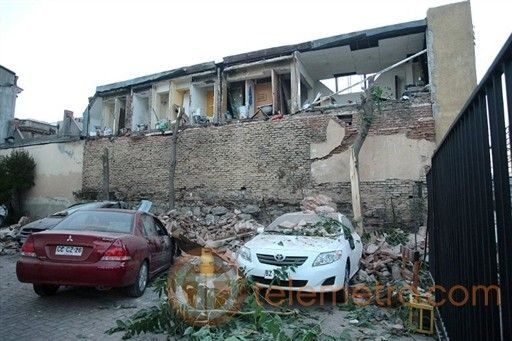Grandes daños dejó sismo de 8.8 en Chile