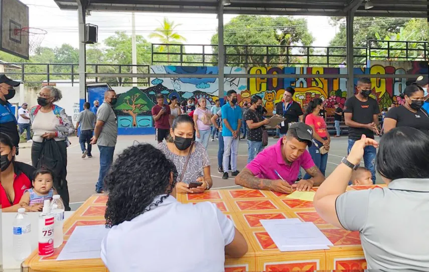 Giras de identificación ciudadana del Tribunal Electoral.