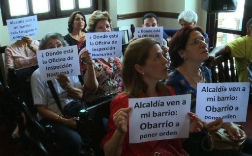 Residentes de Calle Uruguay en lucha constante por el ruido