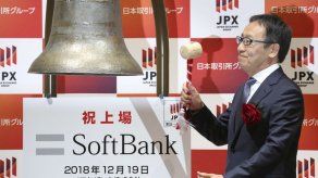 Amargo debut bursátil de subsidiaria de SoftBank en Tokio