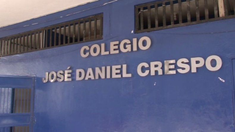 Suspenden las clases en el colegio José Daniel Crespo por trabajos de reparación