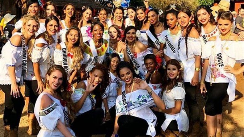 Aspirantes del Señorita Panamá 2019 participan en tradicional Junta de Embarre