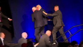 Trump fue evacuado brevemente del escenario por falsa alerta en Nevada