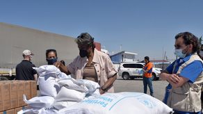 La ayuda humanitaria se extiende a 4.1 millones de personas en Siria.