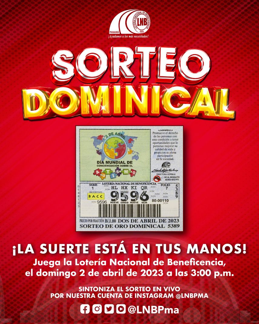 Lotería de Panamá: Horario y cómo ver el sorteo de hoy 02 de abril de 2023