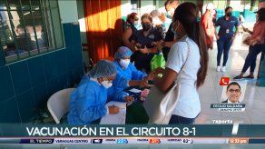 Aplican segunda dosis de la vacuna contra covid-19 en Arraiján