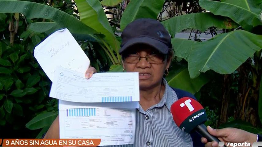 Residentes de Tocumen siguen recibiendo facturas del IDAAN sin suministro.