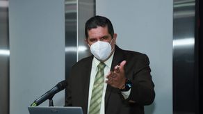 El ministro de Seguridad Pública de Panamá, Juan Pino﻿.