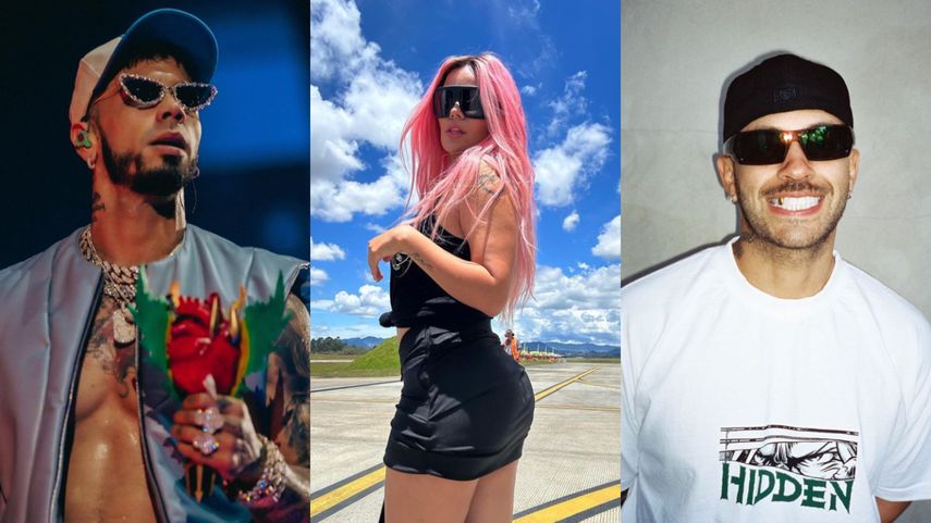 Anuel AA afirma que él no está acosando a Karol G