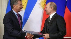 Putin y Macri se comprometen a reforzar cooperación estratégica bilateral