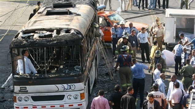 Conmemoran los 11 años de la tragedia del bus 8B-06