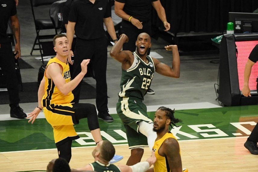 NBA: Bucks vencen a Heat en primer partido de playoffs