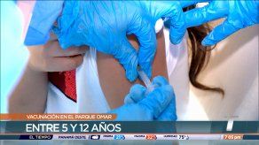 Más de 4 mil dosis pediátricas han sido aplicadas en el Parque Omar