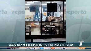 Infiltrados buscan empañar las protestas contra la minería al cometer actos vandálicos Infiltrados buscan empañar las protestas contra la minería al cometer actos vandálicos