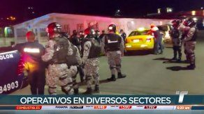 176 aprehendidos y un homicidio en Colón